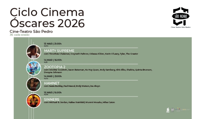 Ciclo de Cinema Óscares 2026
