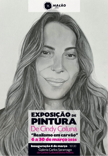 EXPOSIÇÃO DE CINDY COLUNA NA GALERIA CARLOS SARAMAGO DURANTE O MÊS DE MARÇO